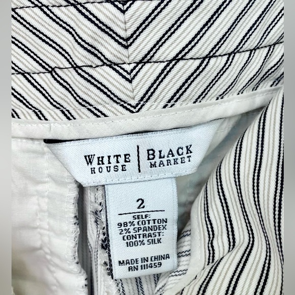 Like NEW White House Black Market PinStripe Pants - Picture 9 of 9